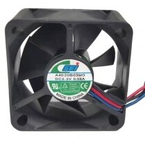 SEI A4020B03MO DC 3.3V 0.38A 4020 Axial Cooling Fan