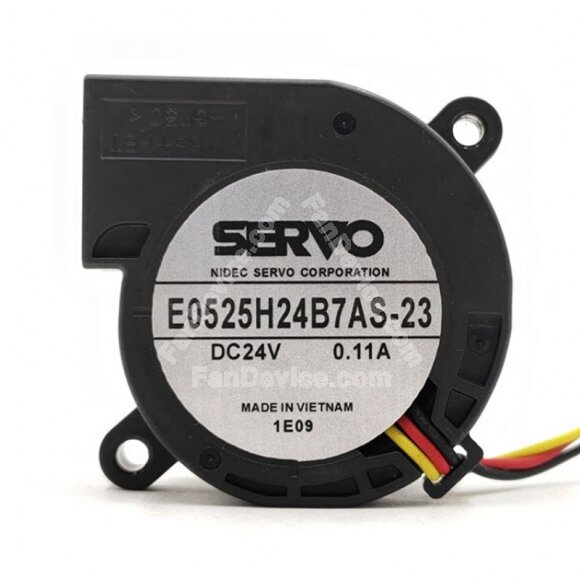 Servo E0525H24B7AS-23 DC 24V 0.11A 5025 Blower Cooling Fan