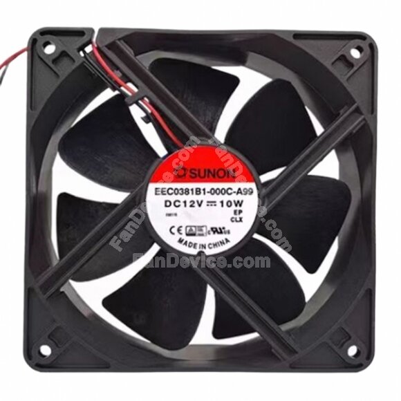 Sunon EEC0381B1-000C-A99 DC 12V 10W 12038 Axial Cooling Fan