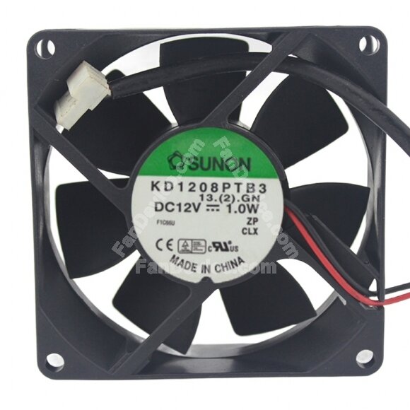 Sunon KD1208PTB3 DC 12V 1.0W 8025 Axial Cooling Fan