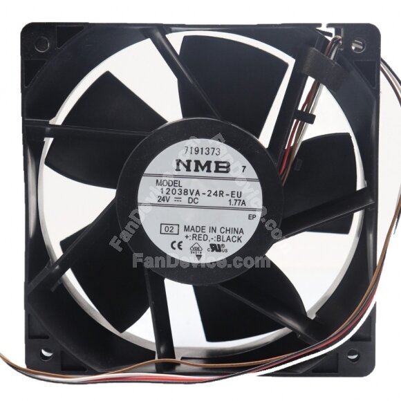NMB 12038VA-24R-EU DC 24V 1.77A 12038 Axial Cooling Fan