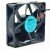 Nidec D08A-24TU DC 24V 0.11A 2 Wires Axial Cooling Fan
