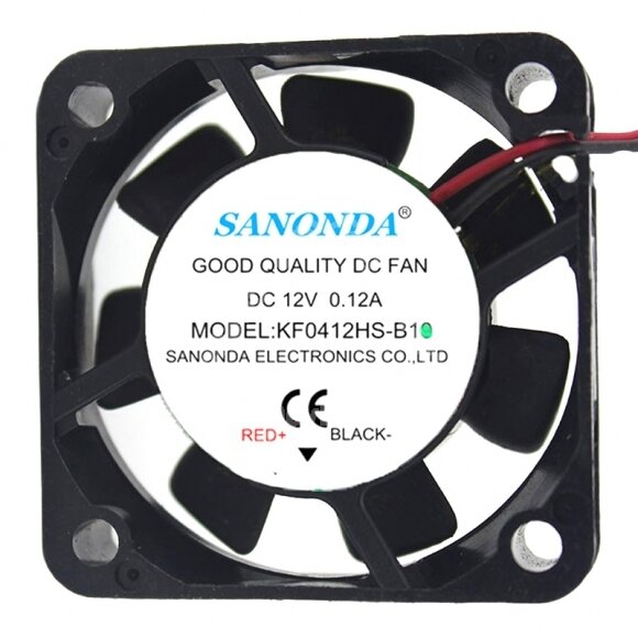 SANONDA KF0412HS-B10 DC 12V 0.12A 4010 Axial Cooling Fan