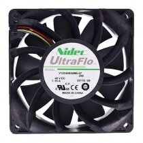 Nidec UltraFlo V12E48BS8M9-07 DC 48V 1.55A 12038 Axial Cooling Fan