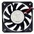 YaLn Fan D60BH-12A DC 12V 0.50A 2 Wires Axial Cooling Fan