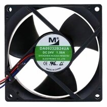 YM DA09232B24UA DC 24V 1.50A 3 Wires Axial Cooling Fan