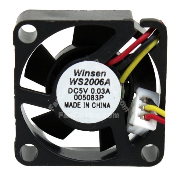 Winsen WS2006A DC 5V 0.03A 2006 Axial Cooling Fan