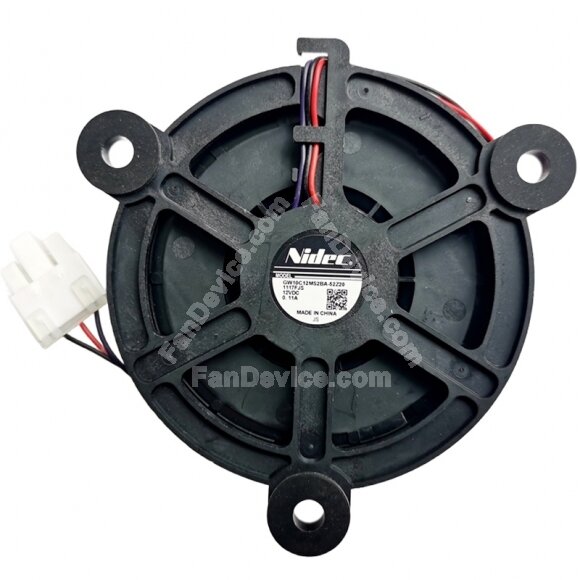 Nidec GW10C12MS2BA-52Z20 DC 12V 0.11A 3 Wires Axial Cooling Fan