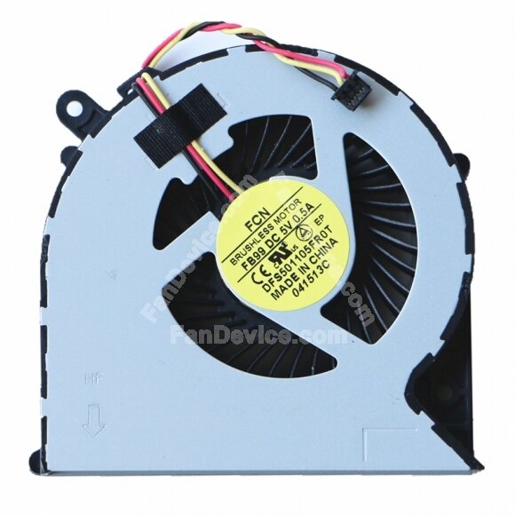 FCN DFS501105FR0T FB99 DC 5V 0.5A Brushless Laptop Cooling Fan