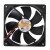 Y.S.TECH FD121225LB DC 12V 0.18A 2 Wires / 3 Wires / 4 Wires Axial Cooling Fan