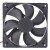 SANONDA KF12025L24B DC 24V 0.15A 2 Wires Brushless Axial Cooling Fan