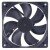 SANONDA KF12025L24S DC 24V 0.15A 2 Wires Brushless Axial Cooling Fan