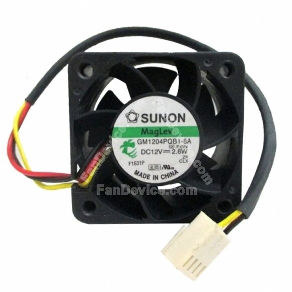 SUNON GM1204PQB1-8A DC 12V 2.6W 2 Wires / 3 Wires Axial Cooling Fan