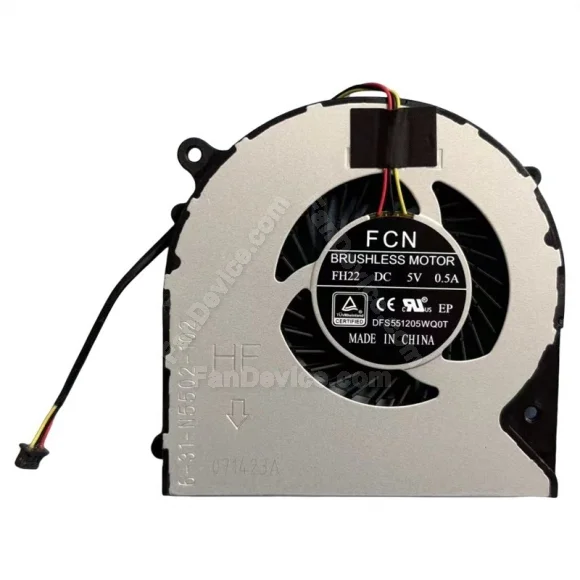 CPU Fan for MACHENIKE F57 N550RC N350D M510D1 T58