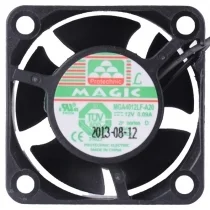 Magic MGA4012LF-A20 12V 0.09A 2 Wires Axial Cooling Fan