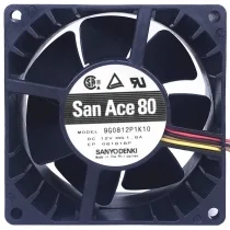 Sanyo 9G0812P1K10 DC 12V 1.8A 4 Wires Axial Cooling Fan