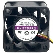 UNITEDPRO D4028E12B-13 12V 0.35A 2 / 3 Wires Cooling Fan