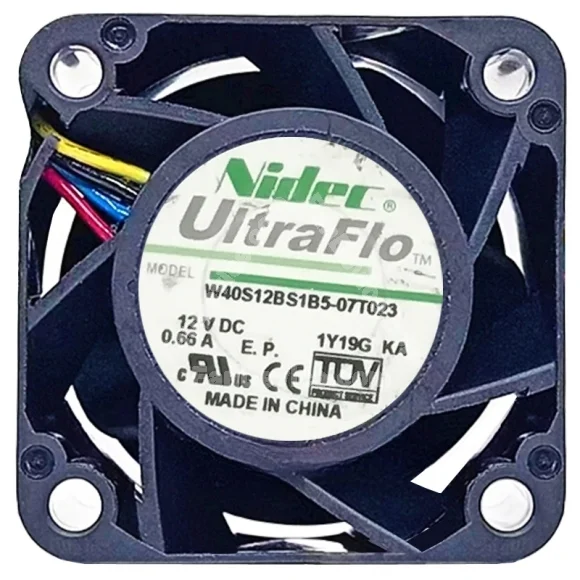 Nidec W40S12BS1B5-07T023 12V 0.66A Axial Fan