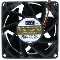 AVC DBPG0938B2U 12V 3.60A Ball Bearing Axial Cooling Fan