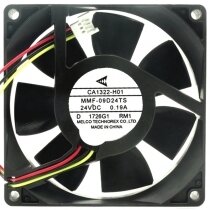 Mitsubishi MMF-09D24TS RM1 CA1322-H01 24V 0.19A 3 Wires Fan