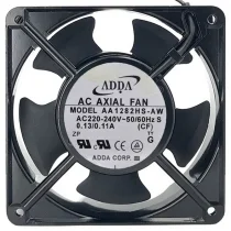 ADDA AA1282HS-AW 220-240V 0.13/0.11A 2 Wires Cooling Fan