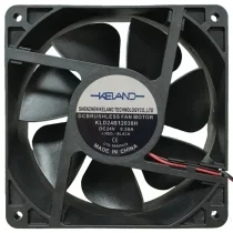 KELAND KLD24B12038H 24V 0.50A 2 Wires Axial Cooling Fan