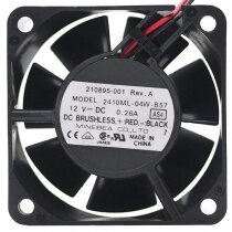 NMB 2410ML-04W-B57 12V 0.26A 2 / 3 Wires Axial Cooling Fan