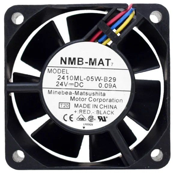 NMB-MAT 2410ML-05W-B29 24V 0.09A 2 / 3 Wires Cooling Fan