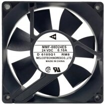 Mitsubishi MMF-08D24ES RM8 24V 0.10A 3 Wires Axial Fan