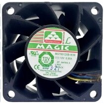Magic MGT6012XB-W38 12V 0.95A 4 Wires Axial Cooling Fan
