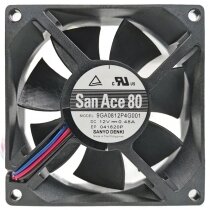 Sanyo 9GA0812P4G001 12V 0.48A Axial Cooling Fan