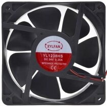 XYLFAN YL1238HS 24V 0.25A 2 / 3 Wires Axial Cooling Fan