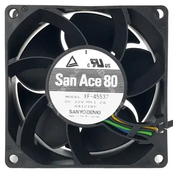 Sanyo XF-45537 12V 1.2A 4 Wires Axial Cooling Fan