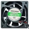 SANONDA KF06025HBL 100-220V 0.14A 5W 2 Wires Cooling Fan