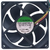Sunon PSD1208PTBX-A 12V 5.9W 4 Wires Axial Cooling Fan