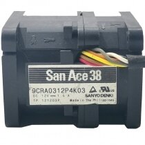 Sanyo 9CRA0312P4K03 12V 1.5A 8 Wires Axial Cooling Fan