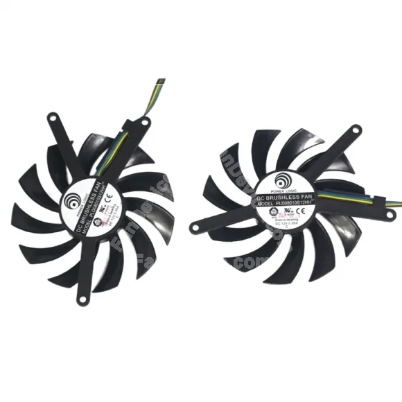 PowerLogic PLD08010S12HH 12V 0.35A Sleeve Bearing Cooling Fan