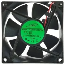 ADDA AD08024UX257104 24V 0.16A 2 Wires HYPRO Bearing Cooling Fan