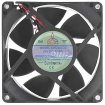 SAN JUN SJ9225LD2 DC 24V 0.15A 2 Wires Axial Cooling Fan