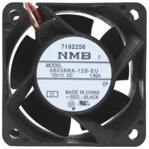 NMB 06038RA-12S-EU DC 12V 1.80A 4 Wires Axial Cooling Fan