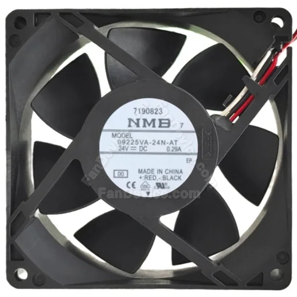 NMB 09225VA-24N-AT DC 24V 0.29A 3 Wires Axial Cooling Fan