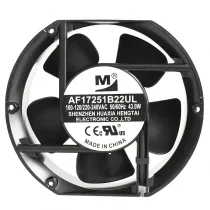 YM AF17251B22UL 100-120/220-240V 43.0W 2 Wires Cooling Fan