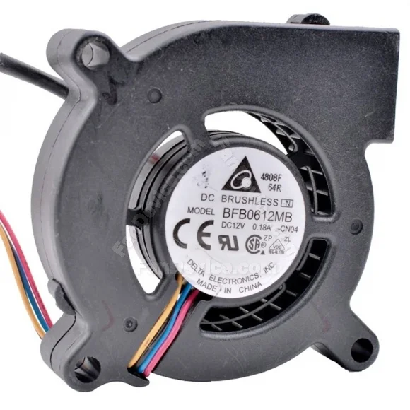 Delta BFB0612MB 12V 0.18A DC Brushless 4 Wires Blower Cooling Fan