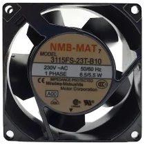 NMB-MAT 3115FS-23T-B10 230V 6.5/5.5W Impedance Protected 1 PHASE Cooling Fan