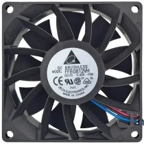 Delta FFB0812VH 12V 0.42A DC Brushless 3 Wires Axial Cooling Fan