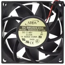 ADDA AD0848HB-F71DS 48V 0.22A DC Brushless 2 Wires Axial Cooling Fan