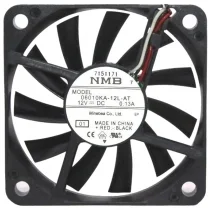 NMB 06010KA-12L-AT DC 12V 0.13A 3 Wires Axial Cooling Fan