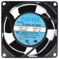 NMB 3115PS-10T-B30 100V 9/7W Impedance Protected 1 PHASE Cooling Fan