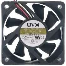AVC F6015B12HY DC 12V 0.15A 2 / 3 Wires Ball Bearing Cooling Fan