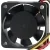Sanyo 109P0424H7D13 24V 0.08A DC Brushless 3 Wires Axial Cooling Fan
